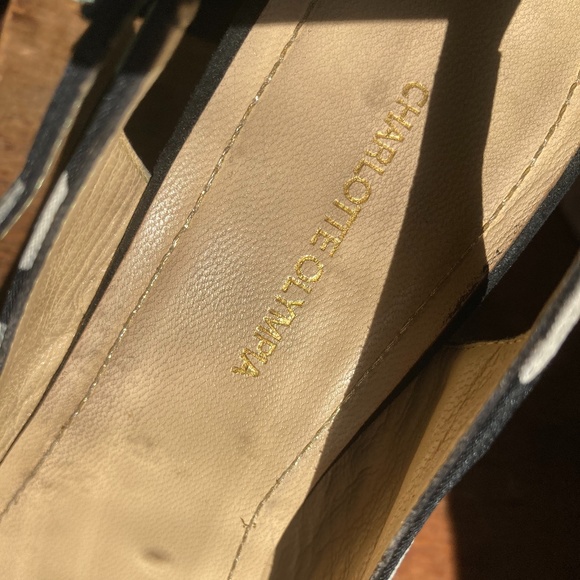 Charlotte Olympia Kabuki Polka Dot Heels/Pumps - Picture 6 of 6